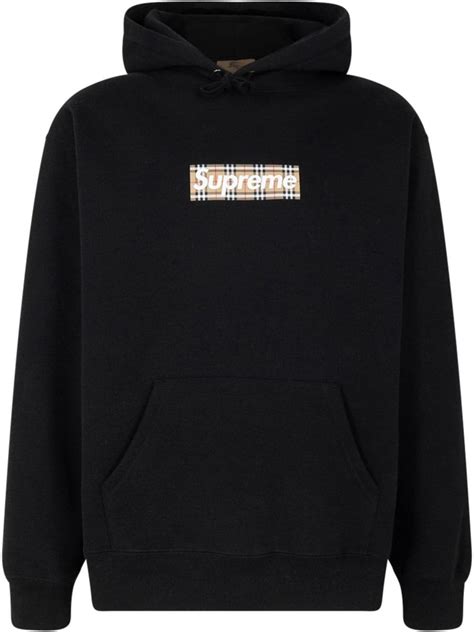 supreme burberry stores|Burberry supreme hoodie.